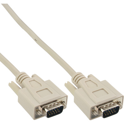 InLine® VGA Kabel, 15pol HD Stecker / Stecker, 5m (Produktbild 1)